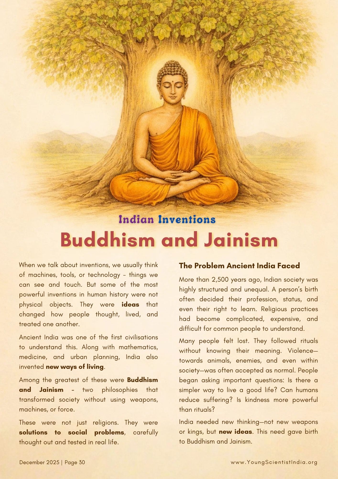 Buddhism and Jainism